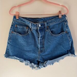 Levi's Classic Blue Jean Shorts